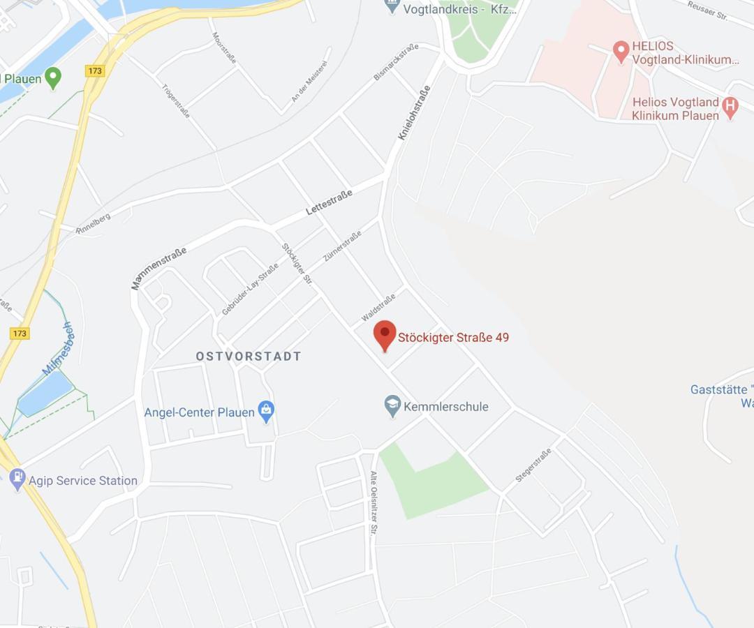 Ferienwohnung Zum "Kemmler" Plauen Eksteriør bilde